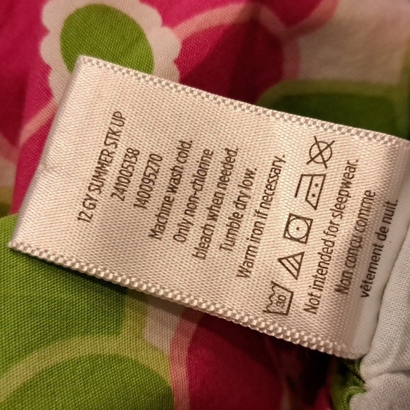 Gymboree girls size 6 floral lined skirt - Picture 2 of 6